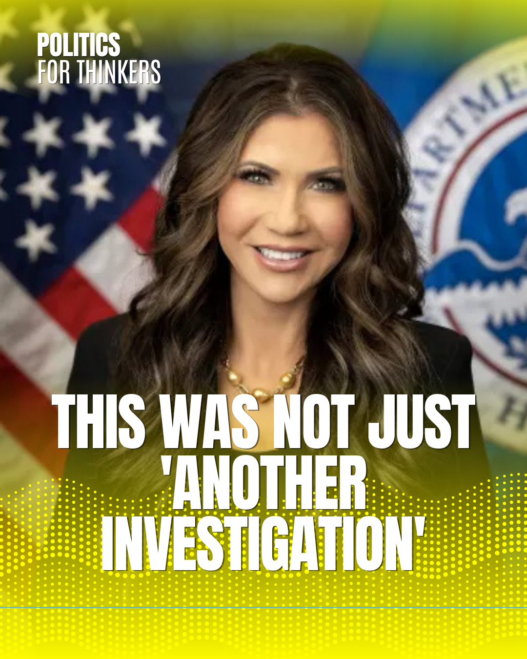 This was not just ‘another investigation’