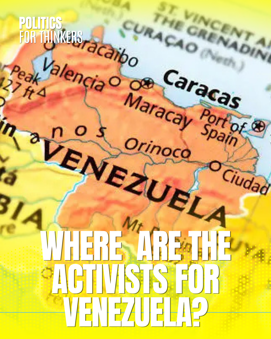 Where are the activists for Venezuela?