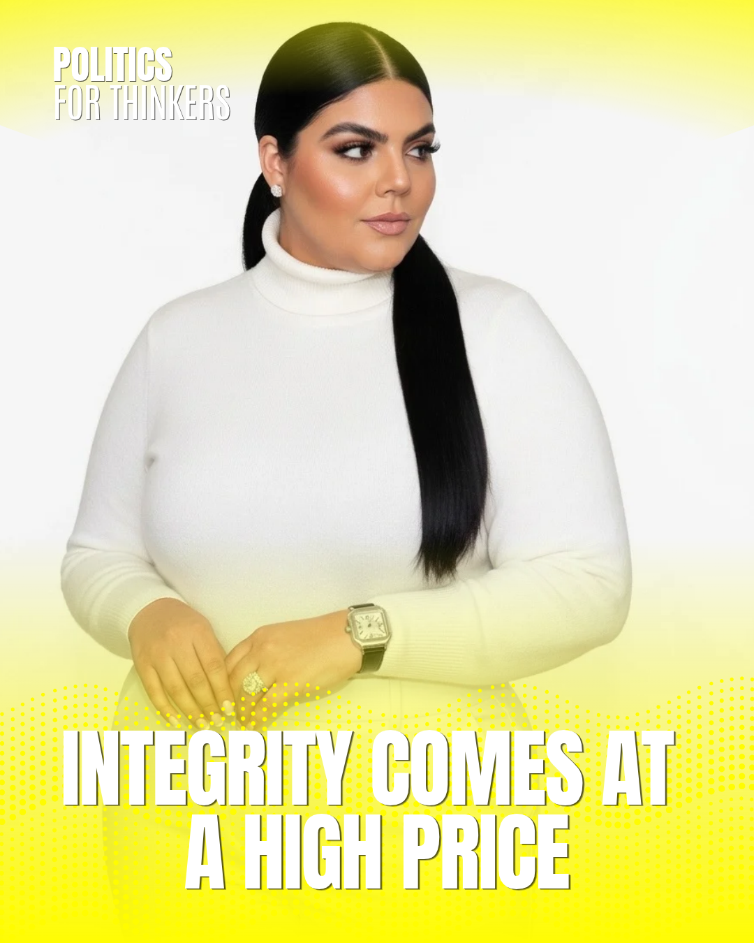Integrity comes at a high price